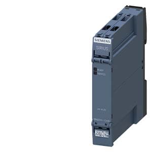 SIEMENS MONITORING RELAYS, TEMPERATURE RELAYS 3RN, COMPACT EVALUATION UNIT, SUITABLE FOR BIMETALLIC SWITCH, TERMINAL A1 IS JUMPERED WITH THE ROOT OF THE CO CONTACT, AUTO RESET, 1 NO + 1 NC, AGSNO2, 24 VAC/DC