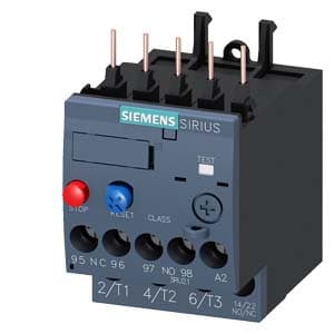 SIEMENS MOTOR STARTER OVERLOAD, 3RU2, 0,90...1,25A, SIZE S00