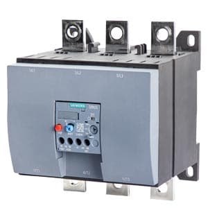 SIEMENS MOTOR STARTER OVERLOAD, 3RU5, 220...320A, SIZE S10, FOR STAND ALONE INSATALLATION