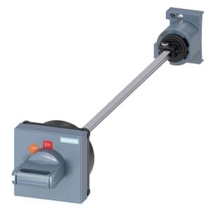 SIEMENS ACC MOTOR STARTER PROTECTION, DOOR COUPLING ROTARY OPERATING MECHANISM FOR CIRCUIT BREAKER SIZE S00...S3, BLACK 330 mm SHAFT