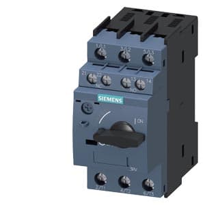 SIEMENS MOTOR STARTER PROTECTION, 3RV6, 1,1...1,6A, 0,55kW, 100kA, 1NO+1NC, SIZE S00