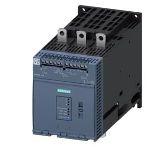 SIEMENS SOFT STARTERS, 200-480 V 143 A, 110-250 V AC SCREW TERMINALS ANALOG OUTPUT