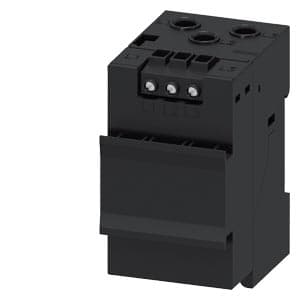 SIEMENS SIMOCODE, 3UF, CURRENT/VOLTAGE MEASURING MODULE FOR DRY-RUNNING PROTECTION OF CENTRIFUGAL PUMPS IN HAZARDOUS AREAS, CURRENT SETTING 3...40 A, VOLTAGE MEASUREMENT UP TO 690 V, WIDTH 45 MM, STRAIGHT-THROUGH TRANSFORMER