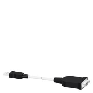 SIEMENS SIMOCODE, 3UF, USB TO SERIAL ADAPTER FOR CONNECTION OF AN RS 232 PC CABLE TO THE USB INTERFACE OF A PC RECOMMENDED FOR USE IN CONNECTION WITH 3UF5/3UF7 OR MSS 3RK3 OR 3RW44 OR MOTOR STARTER ET 200S ECOFAST / ET 200PRO OR AS-I SAFETY