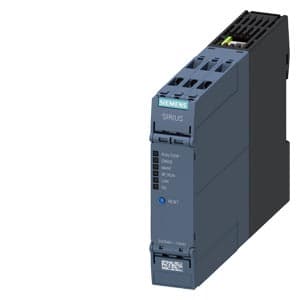 SIEMENS MONITORING RELAYS, VOLTAGE, CURRENT, AND POWER FACTOR & ACTIVE CURRENT, DC LOAD MONITORING RELAY, 0 ... 60 V, 2 x 8/1 x 16A