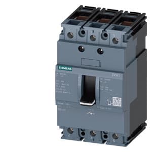 SIEMENS MCCB, 3VA1, 3P, 63A, NON ADJUSTABLE TYPE, FOR SWITCH DISCONNECTOR