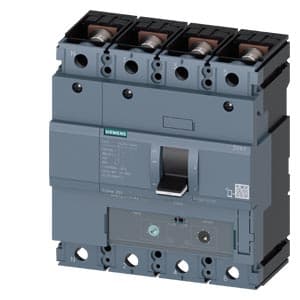 SIEMENS MCCB, 3VA1, 4P, 140...200A, 55kA, ADJUSTABLE TYPE, TM 240