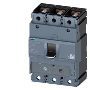 SIEMENS MCCB, 3VA1, 3P, 140...200A, 70kA, ADJUSTABLE TYPE, TM 240