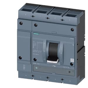 SIEMENS MCCB, 3VA1, 4P, 560...800A, 110kA, ADJUSTABLE TYPE, TM 240