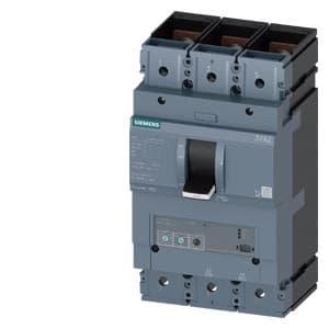 SIEMENS MCCB, 3VA2, 3P, 100...250A, 55kA, ADJUSTABLE TYPE, FOR MOTOR PROTECTION
