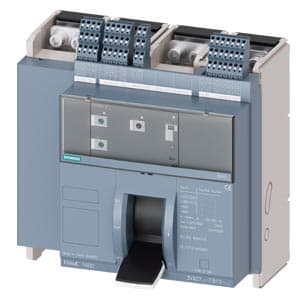 SIEMENS MCCB, 3VA2, 4P, 640...1600A, WITH 4 AUX AND TRIP ALARM SWITCH, ADJUSTABLE TYPE, ETU320-LI
