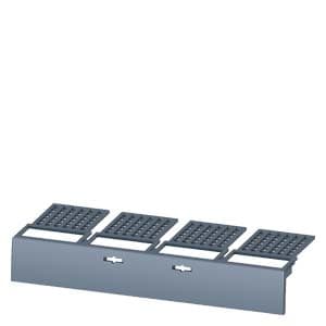 SIEMENS ACC MCCB, 3VA, TERMINAL COVERS FOR FIXED MOUNTING, 4P BREAKER FOR 3VA20, 3VA21, 3VA22