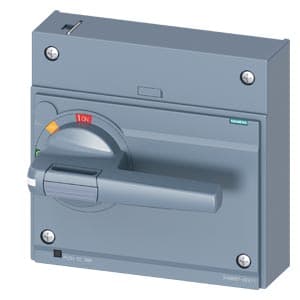 SIEMENS ACC MCCB, 3VA, MANUAL OPERATORS, STANDARD, W/O ILLUMINATION/GRAY FOR 3VA15, 3VA25
