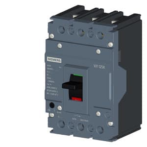 SIEMENS MCCB, 3VJ10, 3P, 32...40A, 18kA, ADJUSTABLE TYPE, TM