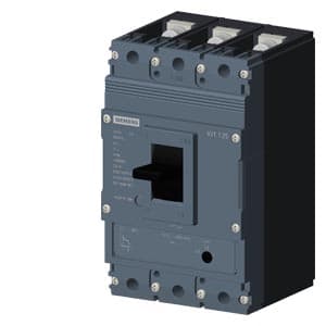 SIEMENS MCCB, 3VJ11, 3P, 100...125A, 25kA, ADJUSTABLE TYPE, TM