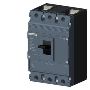 SIEMENS MCCB, 3VJ12, 2P, 200A, 55kA, NON ADJUSTABLE TYPE, TM