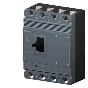 SIEMENS MCCB, 3VJ13, 4P, 256...320A, 25kA, ADJUSTABLE TYPE, TM