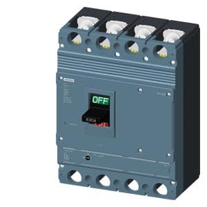 SIEMENS MCCB, 3VJ14, 4P, 500A, 55kA, NON ADJUSTABLE TYPE, TM