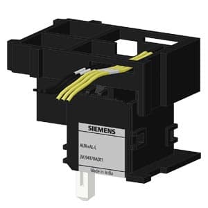 SIEMENS ACC MCCB, 3VJ, AUXILIARY SWITCH + ALARM SWITCH, LEFT CAVITY VARIANTS, FOR 3VJ13