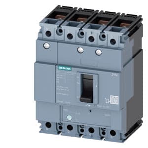 SIEMENS MCCB, 3VM1, 4P, 14...20A, 25kA, ADJUSTABLE TYPE, TM 220