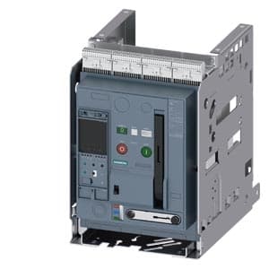 SIEMENS ACB, 3WA, 3P, 1600A, 85kA, D/O, ETU600-LSI