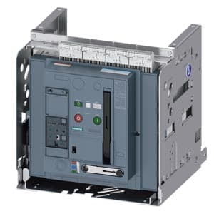 SIEMENS ACB, 3WA, 3P, 2500A, 66kA, D/O, ETU300-LSI