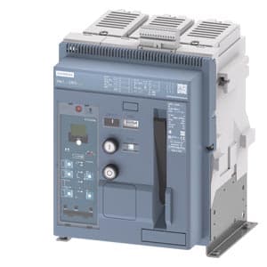 SIEMENS ACB, 3WJ, 3P, 1000A, 50kA, F/T, ETU360WJ-LSIG