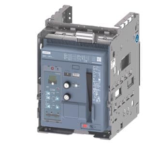 SIEMENS ACB, 3WJ, 3P, 1250A, 50kA, D/O, ETU360WJLSIG