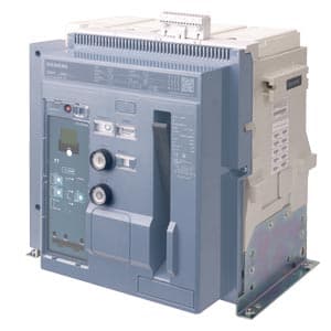 SIEMENS ACB, 3WJ, 4P, 1600A, 50kA, F/T, ETU350WJ-LSI