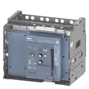 SIEMENS ACB, 3WJ, 4P, 3200A, 55kA, D/O, ETU360WJ-LSIG
