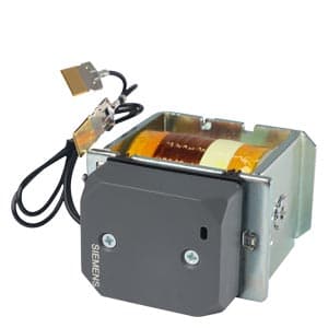 SIEMENS Undervoltage Release, Delay 0-200 ms, 3WJ, 24DC