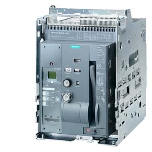 SIEMENS ACB, 3WT, 3P, 1000A, 55kA, D/O, ETU35WT-LSI