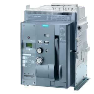SIEMENS ACB, 3WT, 3P, 1250A, 66kA, F/T, SIZE 1, ETU47WT-LSING