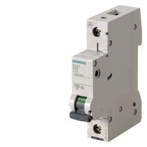 SIEMENS MCB, 5SL, 1P, 3A, 4,5kA