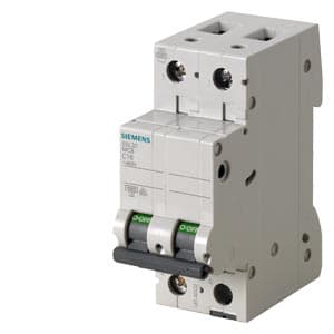 SIEMENS MCB, 5SL, 2P, 16A, 4,5kA