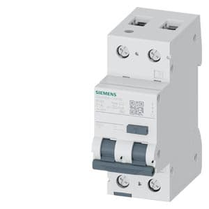 SIEMENS RCBO, 5SU9, 1P+N, 16A, 6kA, 30mA, 230VAC