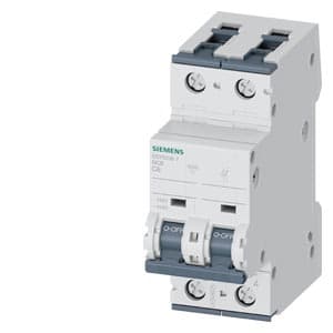 SIEMENS MCB, 5SY, 2P, 6A, 10kA, DC APPLICATION