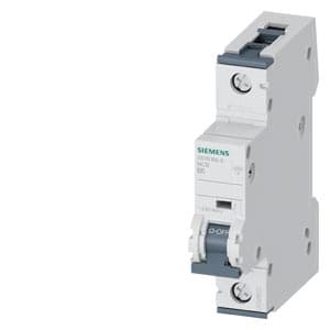 SIEMENS MCB, 5SY6, 1P, 6A, 6kA, TYPE B