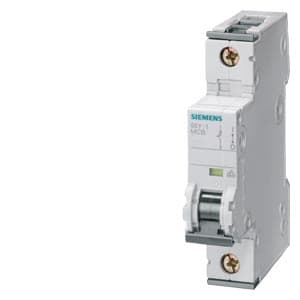 SIEMENS MCB, 5SY, 1P, 63A, 25kA, EUROPE
