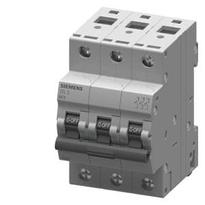 SIEMENS MCB, 5TJ, 3P, 6A, 10kA