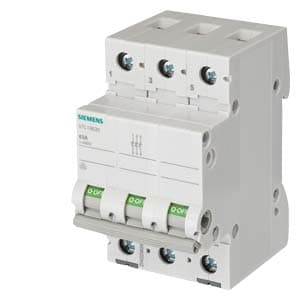 SIEMENS SWITCHING DEVICES ON/OFF SWITHES, 5TL1, 125A, 3 NO, 400 VAC
