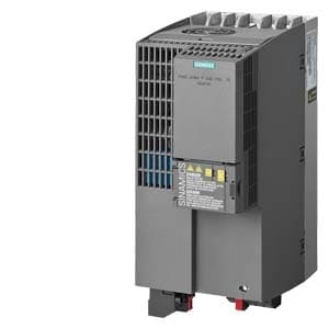 SIEMENS SINAMICS G120C RATED POWER 3AC380-480V +10/-20% 47-63HZ LOW OVERLOAD: 15,0KW AT 150% 3S, 110% 57S, 100% 240S HIGH OVERLOAD: 11,0KW AT 200% 3S, 150% 57S, 100% 240S INTEGRATED FILTER CLASS A EXTERNAL 24V I/O INTERFACE: 6DI, 2DO,1AI,1