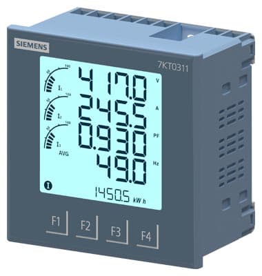 SIEMENS MULTI FUNCTION METER, SMART 7KT LCD DISPLAY CLASS 0,5