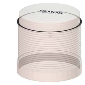 SIEMENS COMMANDING AND SIGNALING DEVICES, SIGNALING COLUMNS, 70 MM DIAMETER, LIGHT ELEMENTS WITH INTEGRATED FLASH LAMPS, BLINKLIGHT ELEMENTS 8WD44, 24 VAC/DC CLEAR